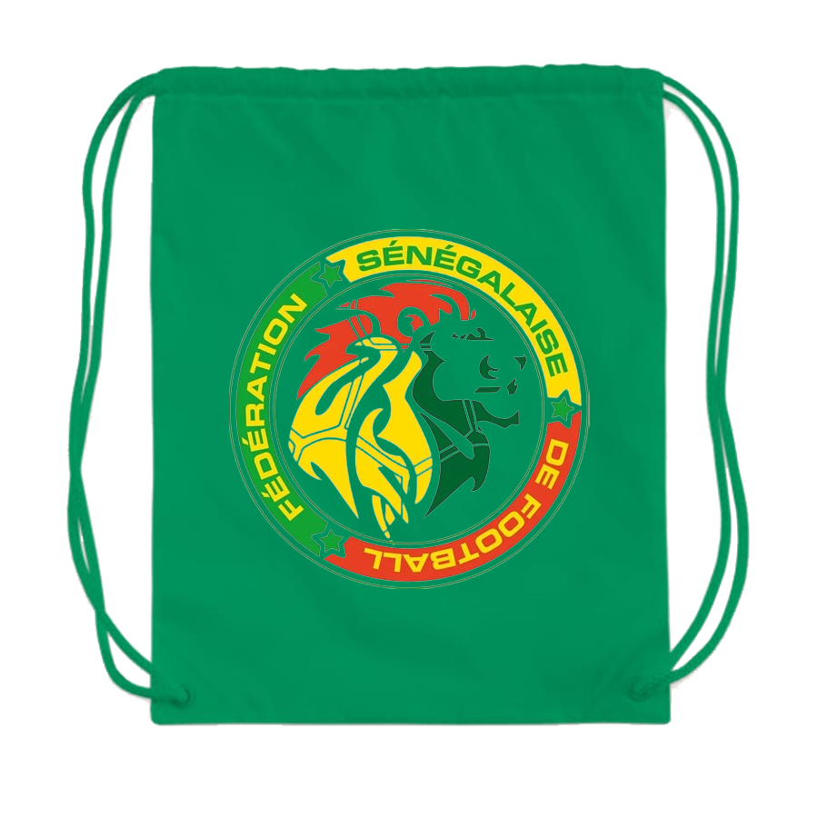 Senegal National Soccer Team Drawstring Bag