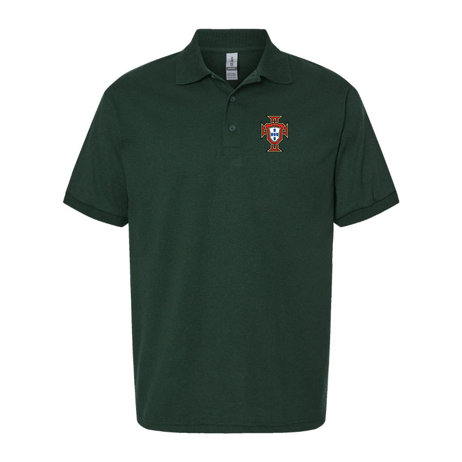 Men's Portugal National Soccer Team Dry Blend Polo