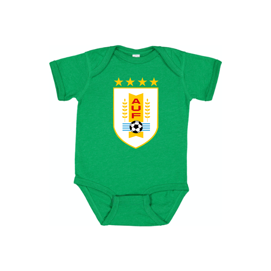 Uruguay National Soccer Team Baby Romper Onesie