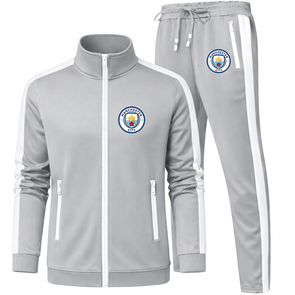 Men's Manchester City Soccer Logo Dri-Fit TrackSuit