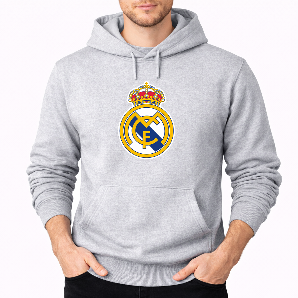 Men’s Real Madrid Soccer Pullover Hoodie