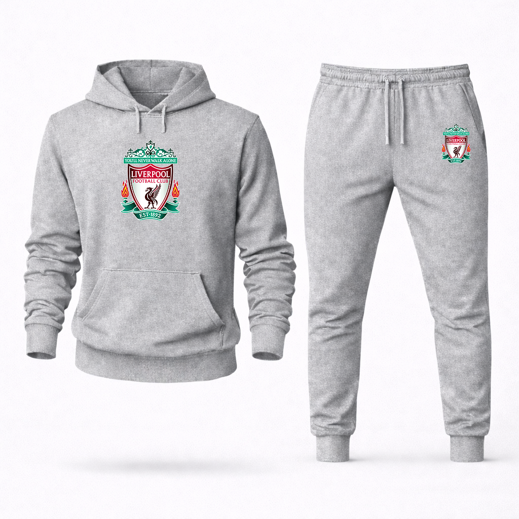 Men's Liverpool Football Club Est.1892 Hoodie Joggers Set