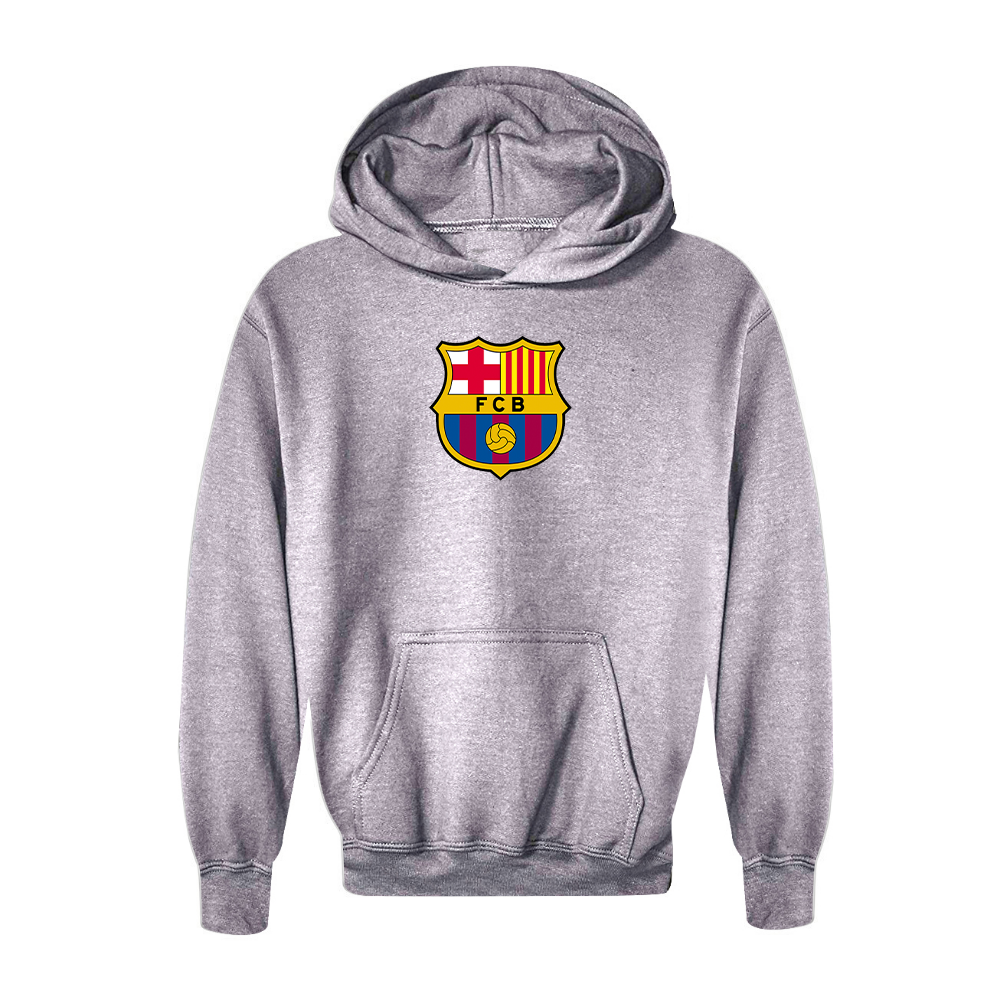 Youth Kids F.C. Barcelona Soccer Pullover Hoodie