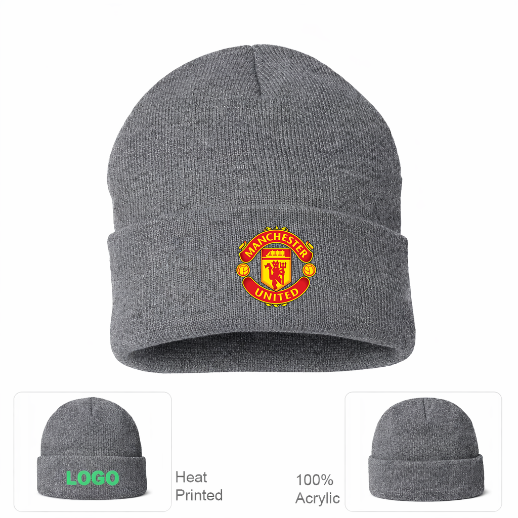 Manchester United Soccer Beanie Hat