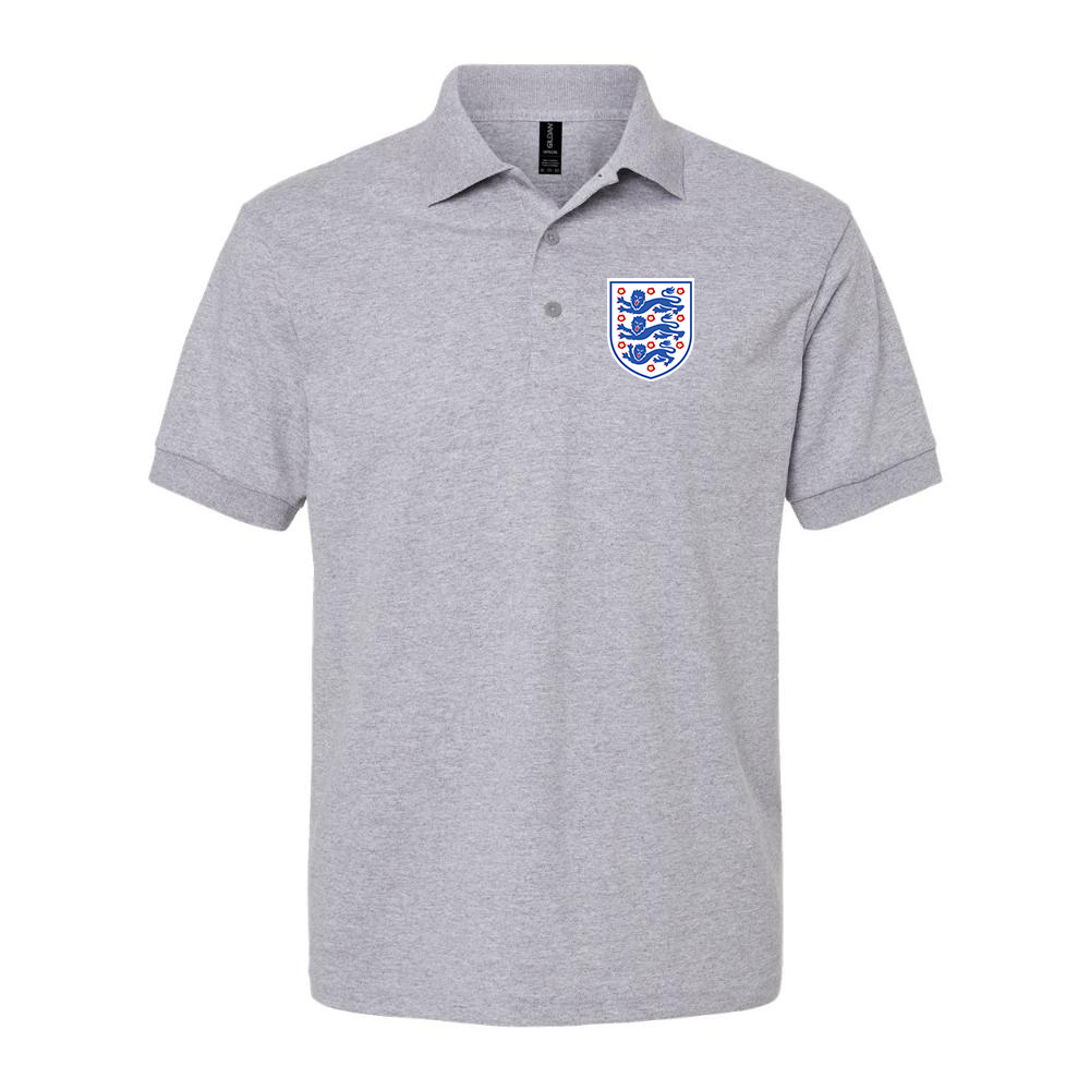 Men's England National Football Team Dry Blend Polo