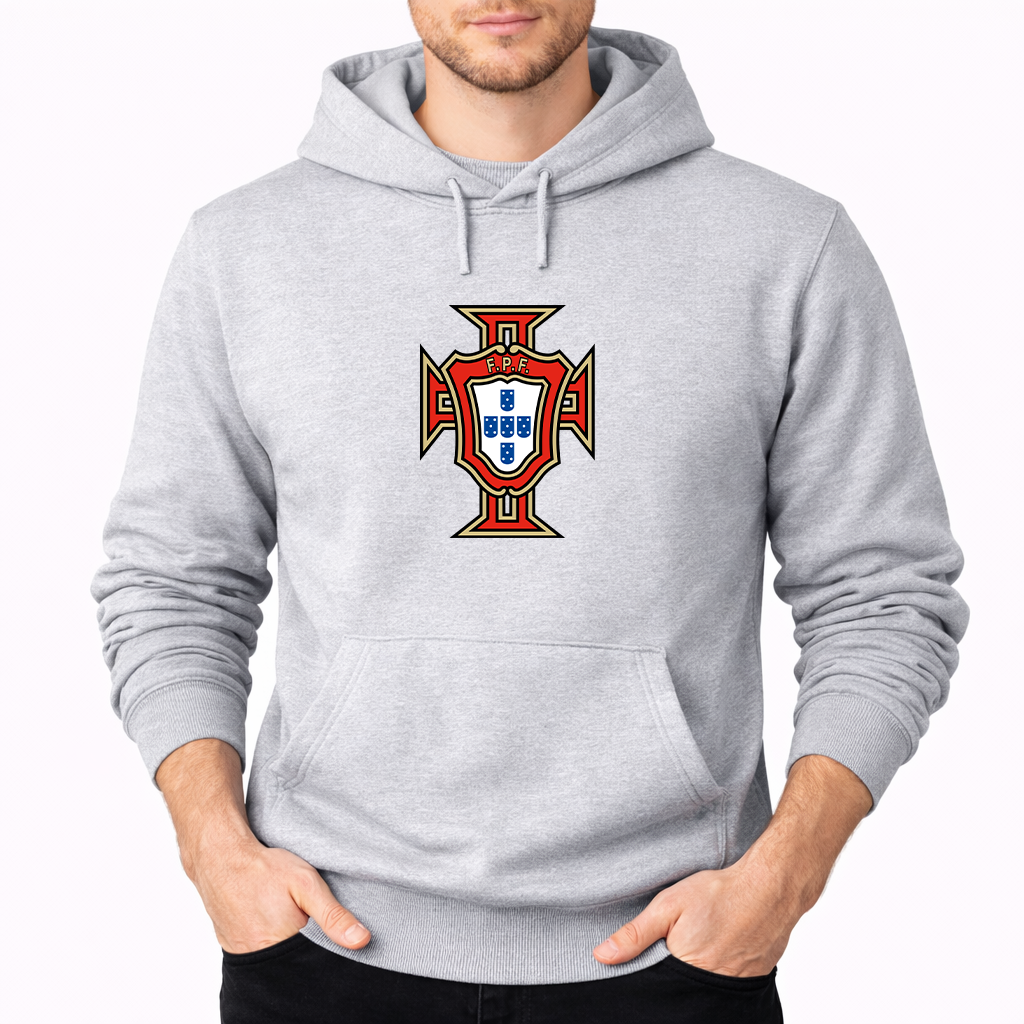 Men's Portugal National Soccer Team Pullover Hoodie