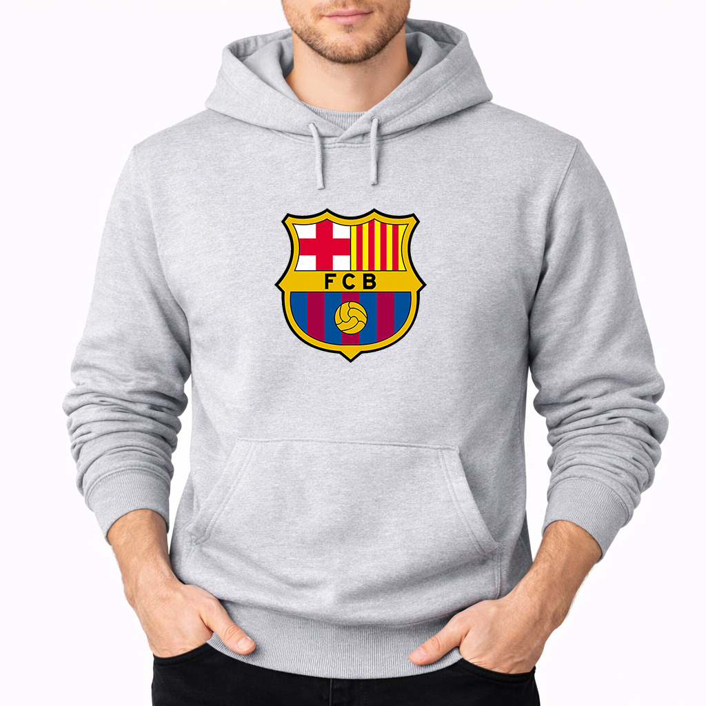 Men's F.C. Barcelona Soccer Pullover Hoodie