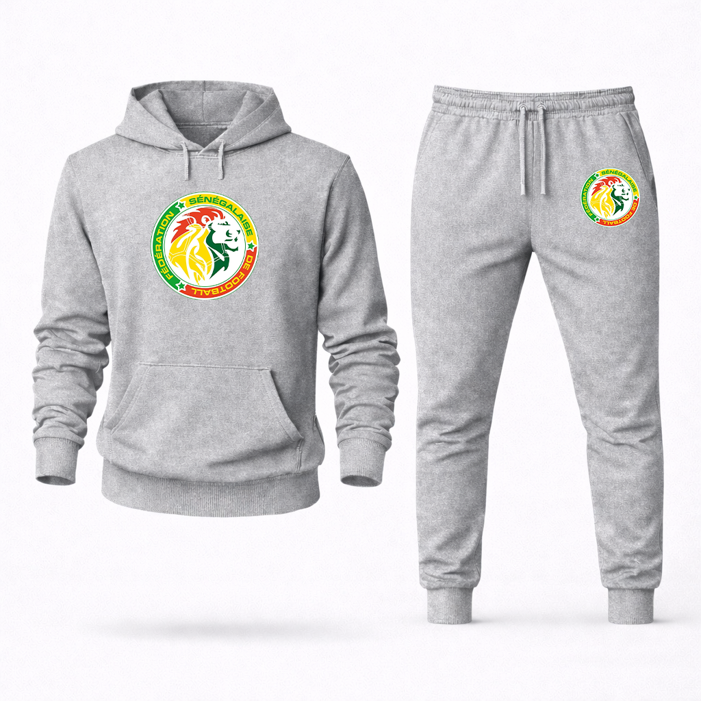 Men's Senegal National Soccer Team Hoodie Joggers Set