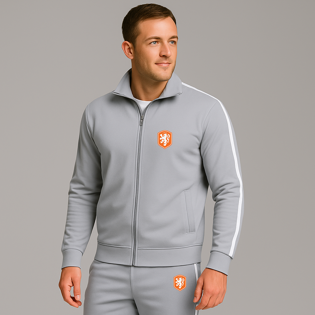 Men's Netherlands National Soccer Team Dri-Fit TrackSuit