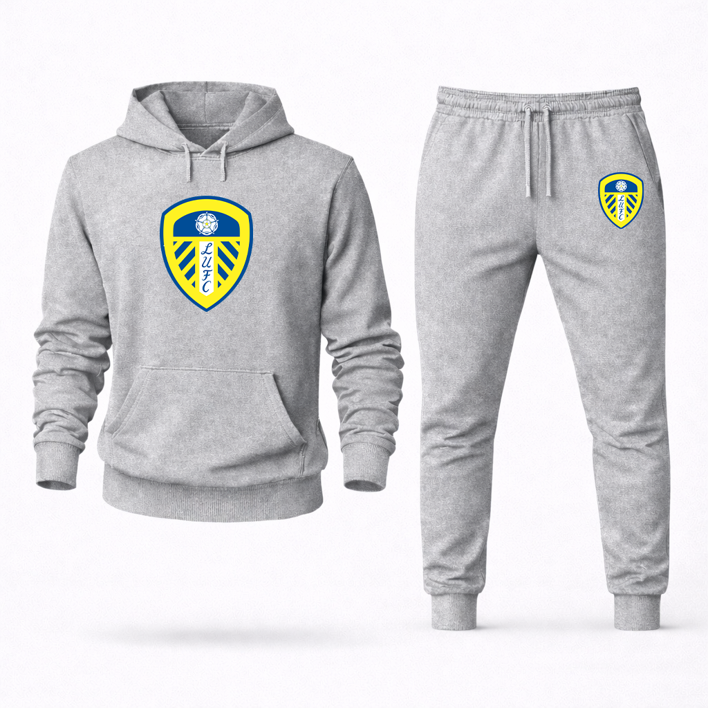 Men's Leeds United Football Club Hoodie Joggers Set
