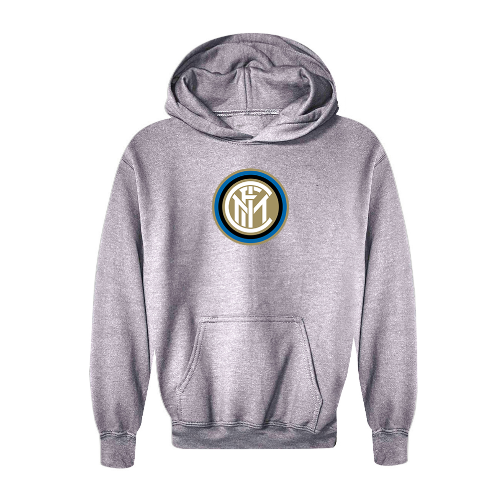 Youth Kids Inter Milan Soccer Pullover Hoodie