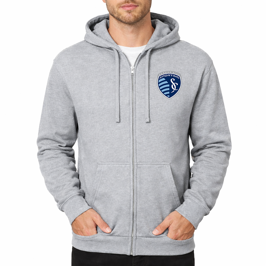 Men's Sporting Kansas City FC Zipper Hoodie