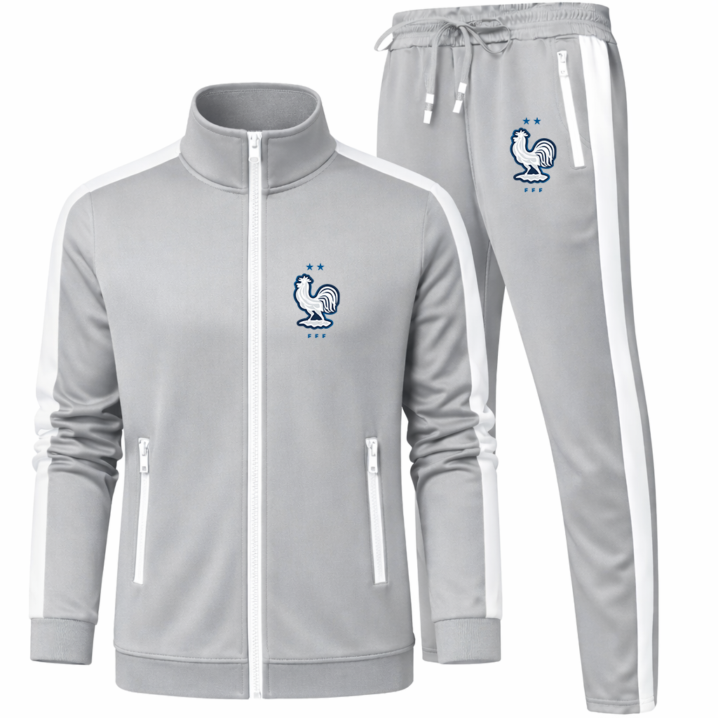 Men's France National Soccer Team Logo Dri-Fit TrackSuit