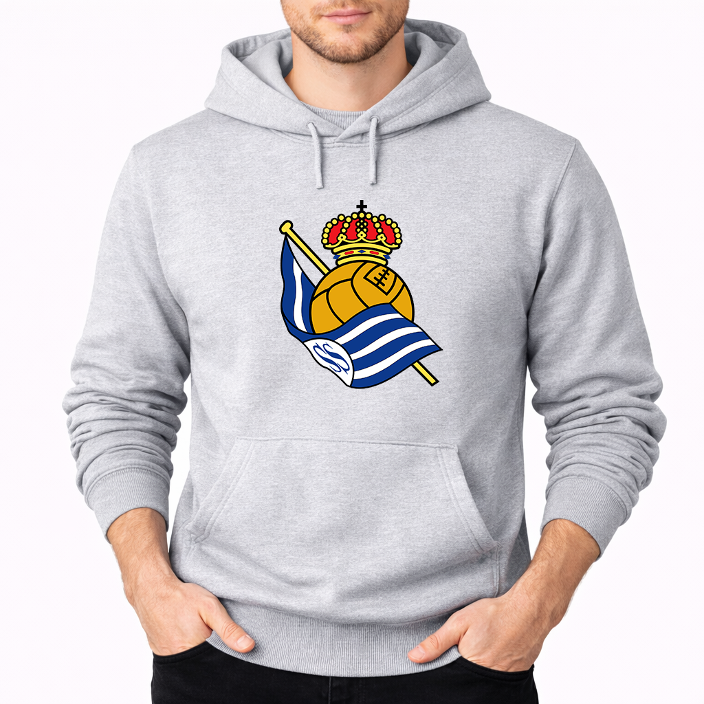 Men's Real Sociedad FC Pullover Hoodie