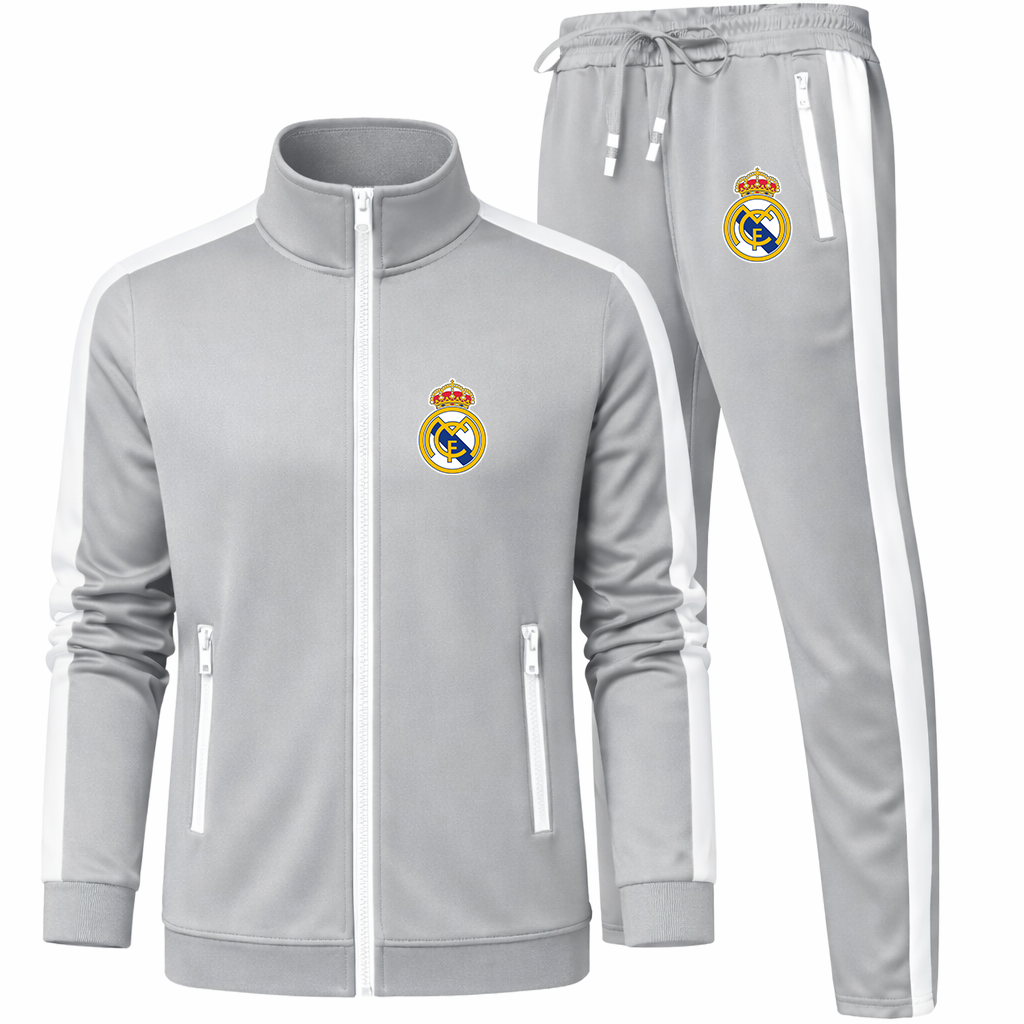 Men's Real Madrid Soccer Logo Dri-Fit TrackSuit