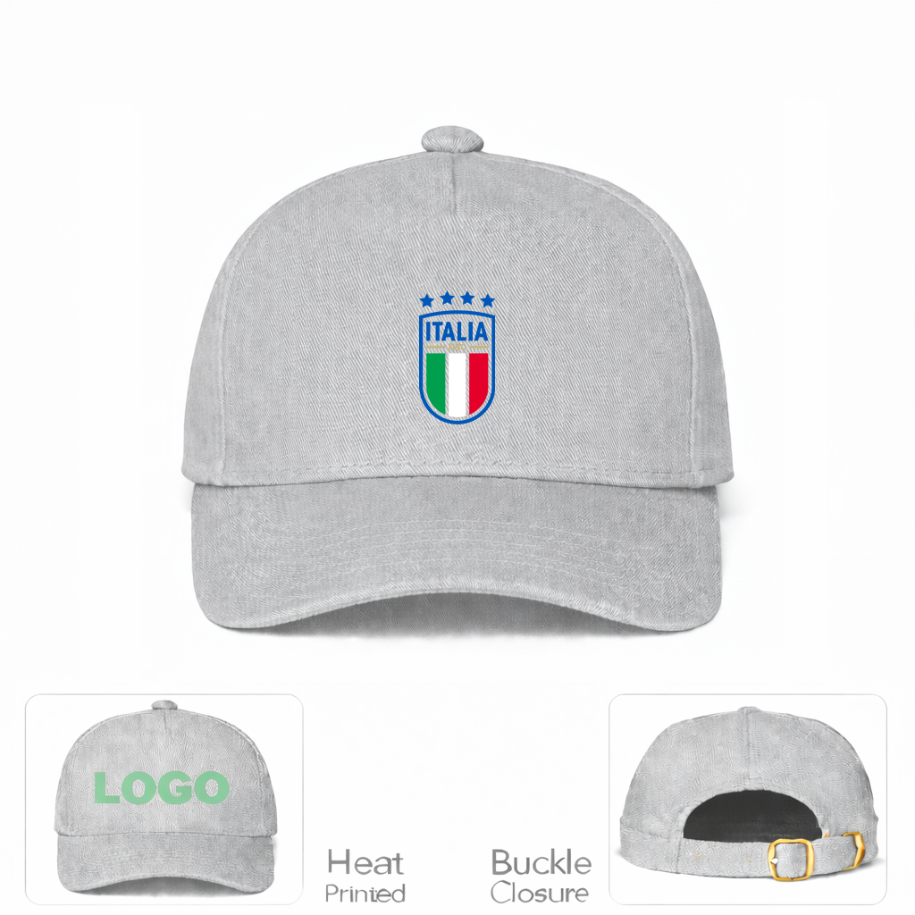 Italy National Soccer Dad Baseball Cap Hat