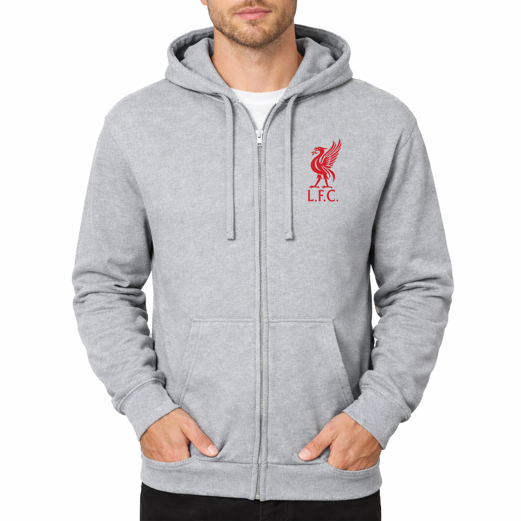 Men's Liverpool L.F.C. Soccer Zipper Hoodie