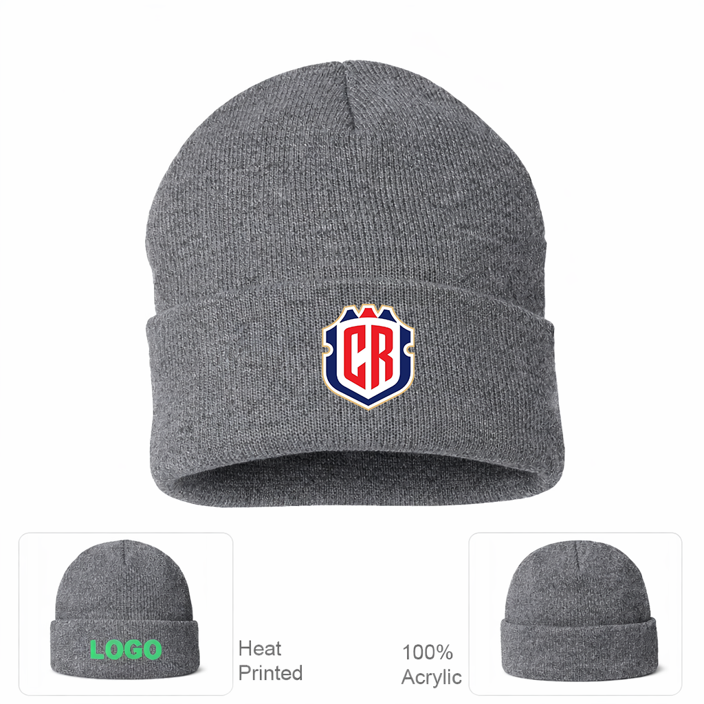 Costa Rica National Soccer Team Beanie Hat