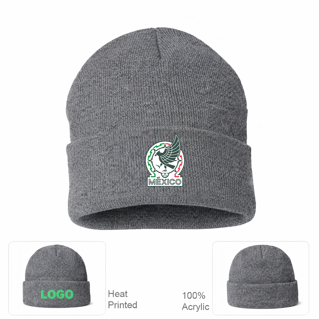 Mexico Soccer Beanie Hat