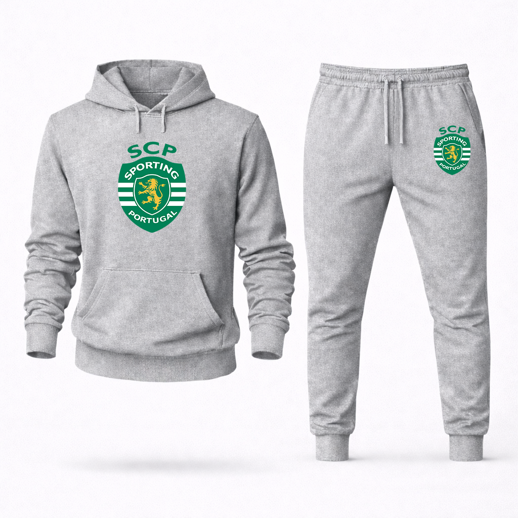 Men's Sporting CP FC Hoodie Joggers Set