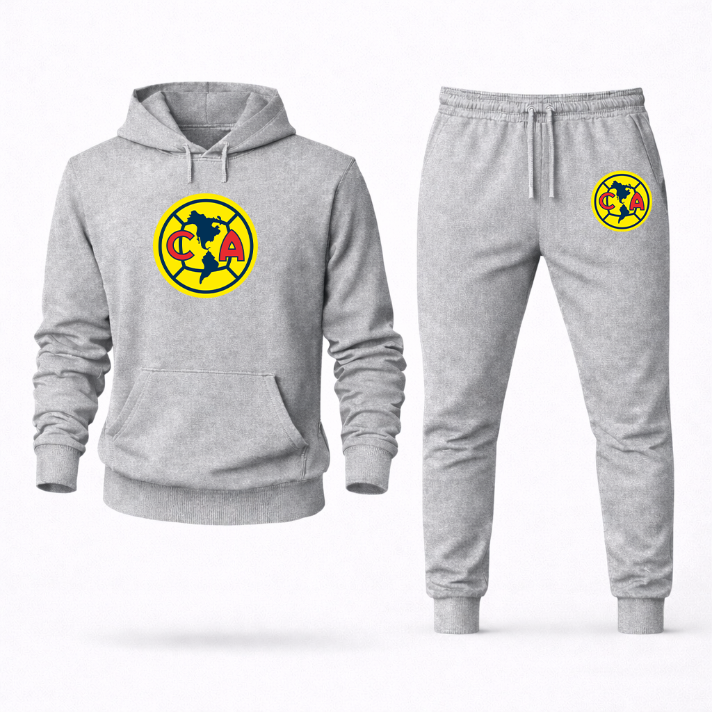 Men's Club America Football Hoodie Joggers Set