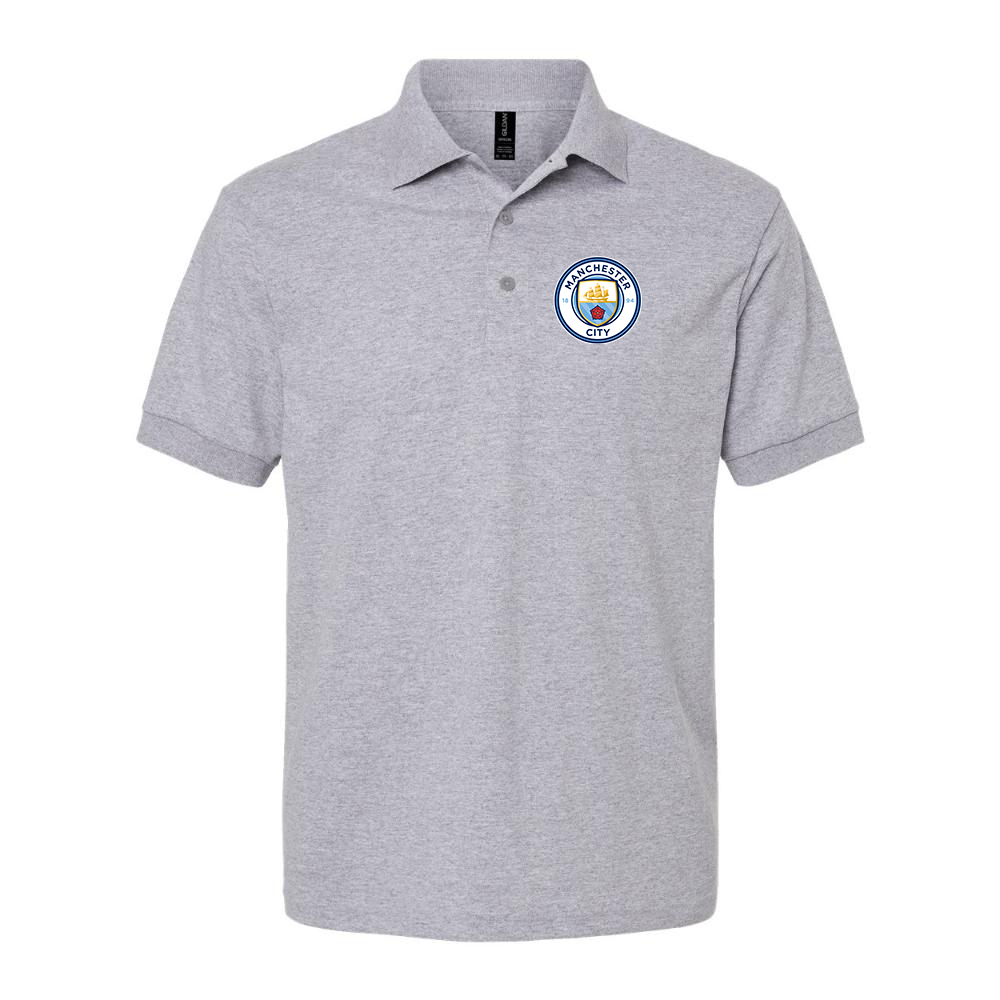 Men's Manchester City Soccer Dry Blend Polo