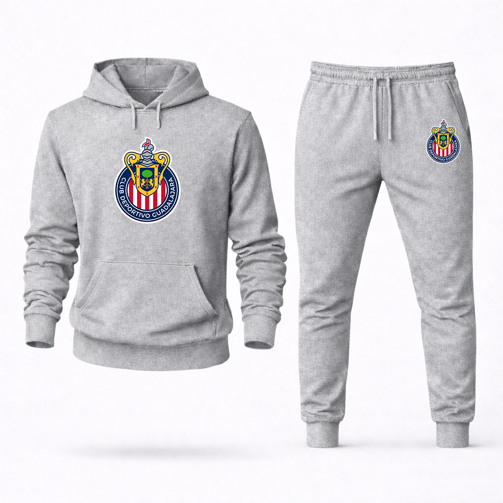 Men's Chivas Football Club Hoodie Joggers Set