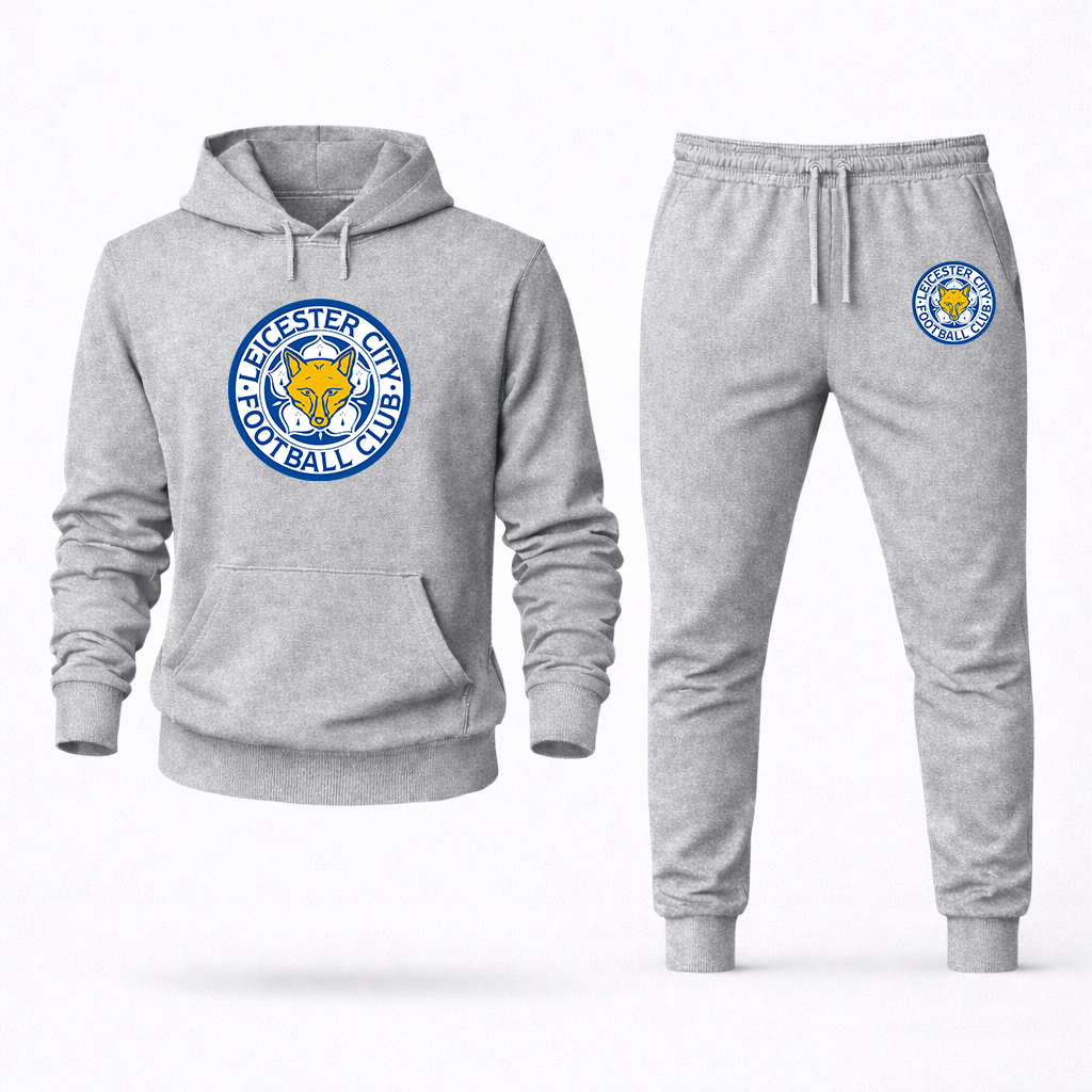 Men's Leicester City FC Hoodie Joggers Set
