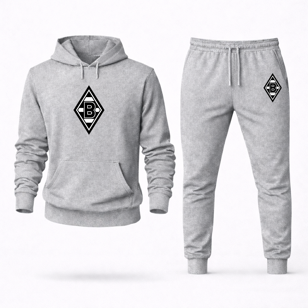 Men's Borussia Monchengladbach FC Hoodie Joggers Set
