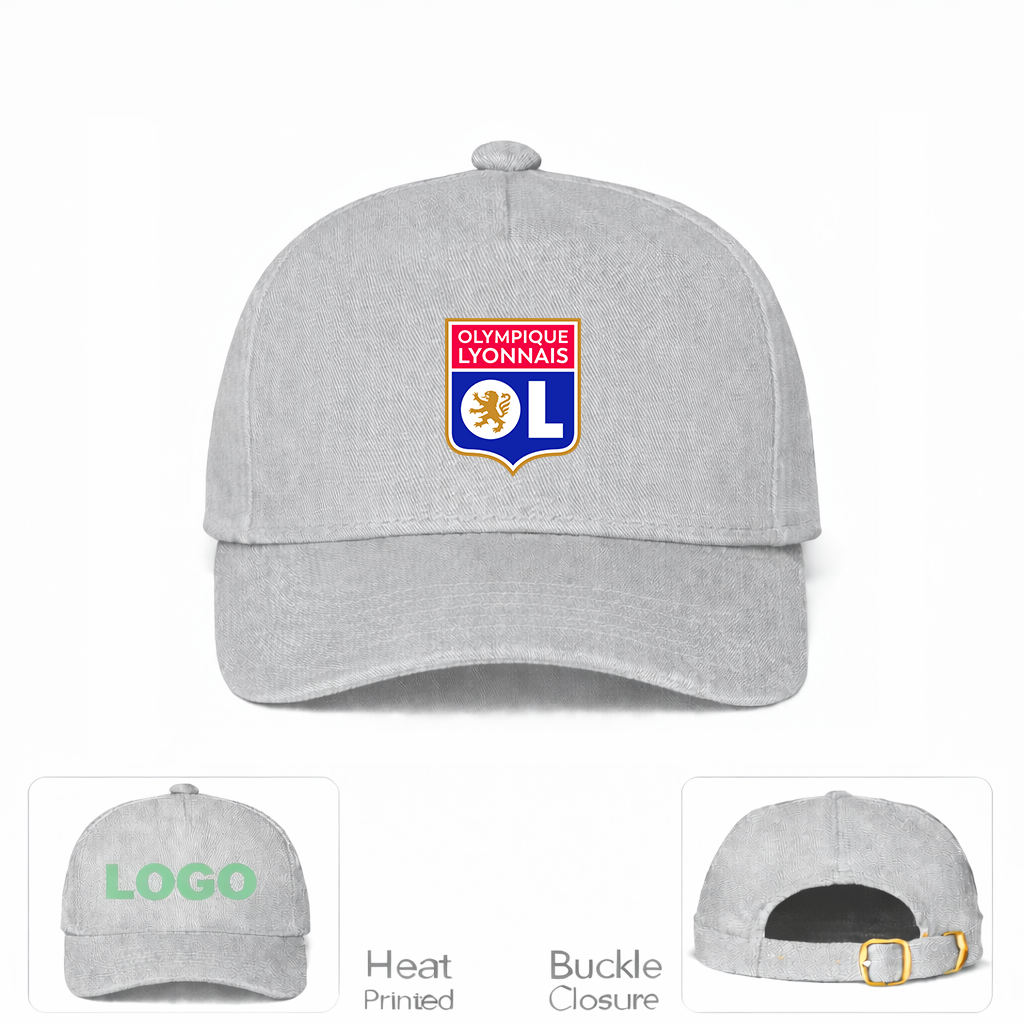 Olympique Lyonnais FC Dad Baseball Cap Hat