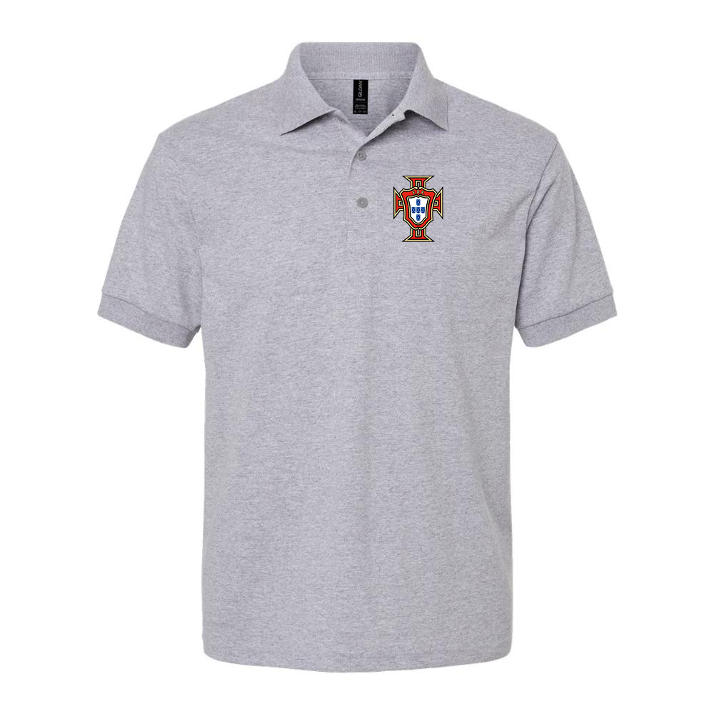 Men's Portugal National Soccer Team Dry Blend Polo