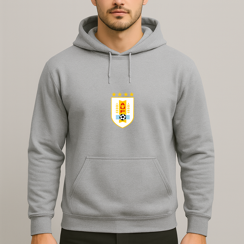 Men's Uruguay National Soccer Team Pullover Hoodie