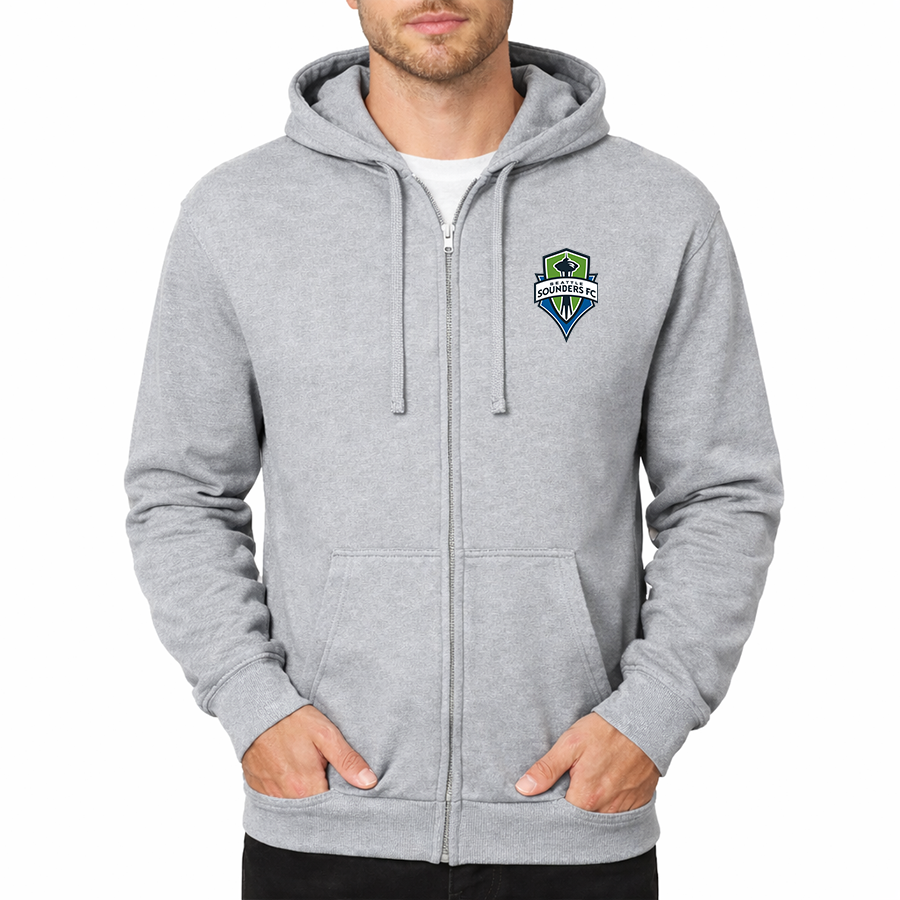 Men's Seattle Sounders FC Zipper Hoodie