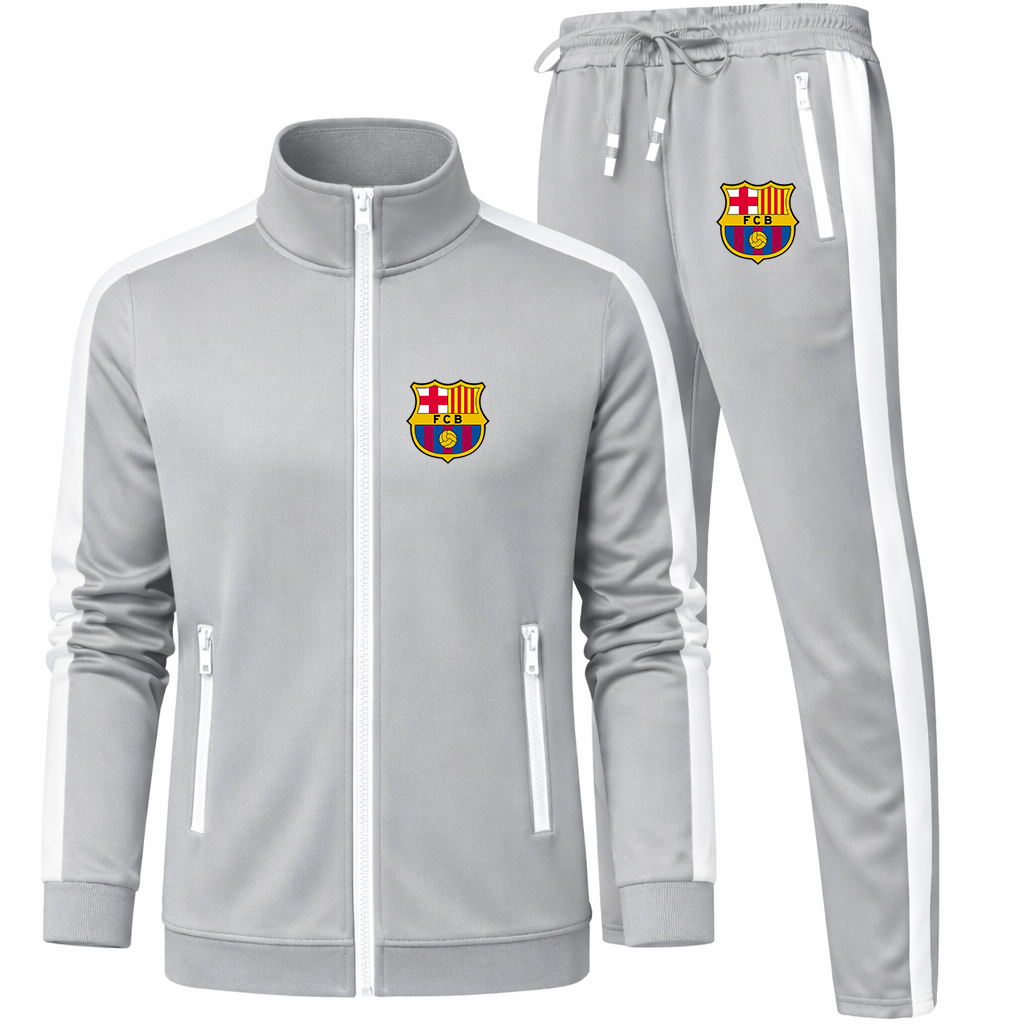 Men's F.C. Barcelona Soccer Logo Dri-Fit TrackSuit