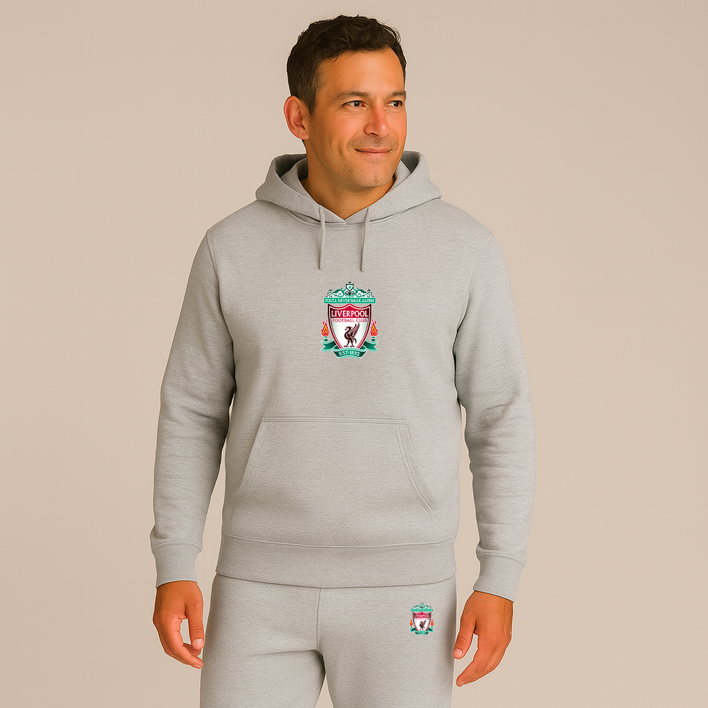 Men's Liverpool Football Club Est.1892 Hoodie Joggers Set