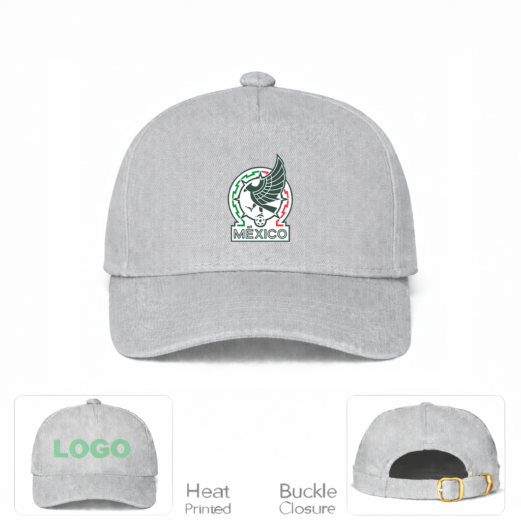 Mexico Soccer Dad Baseball Cap Hat