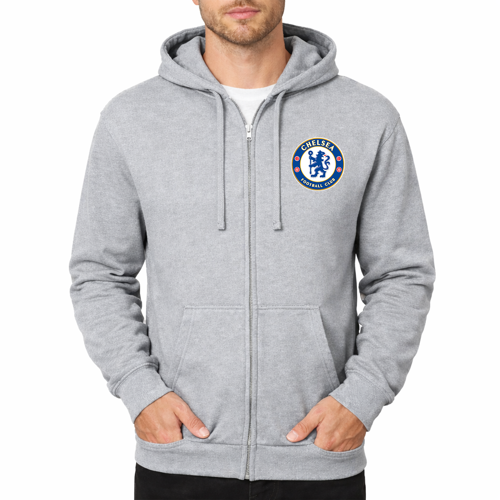 Men's Chelsea Soccer Zipper Hoodie