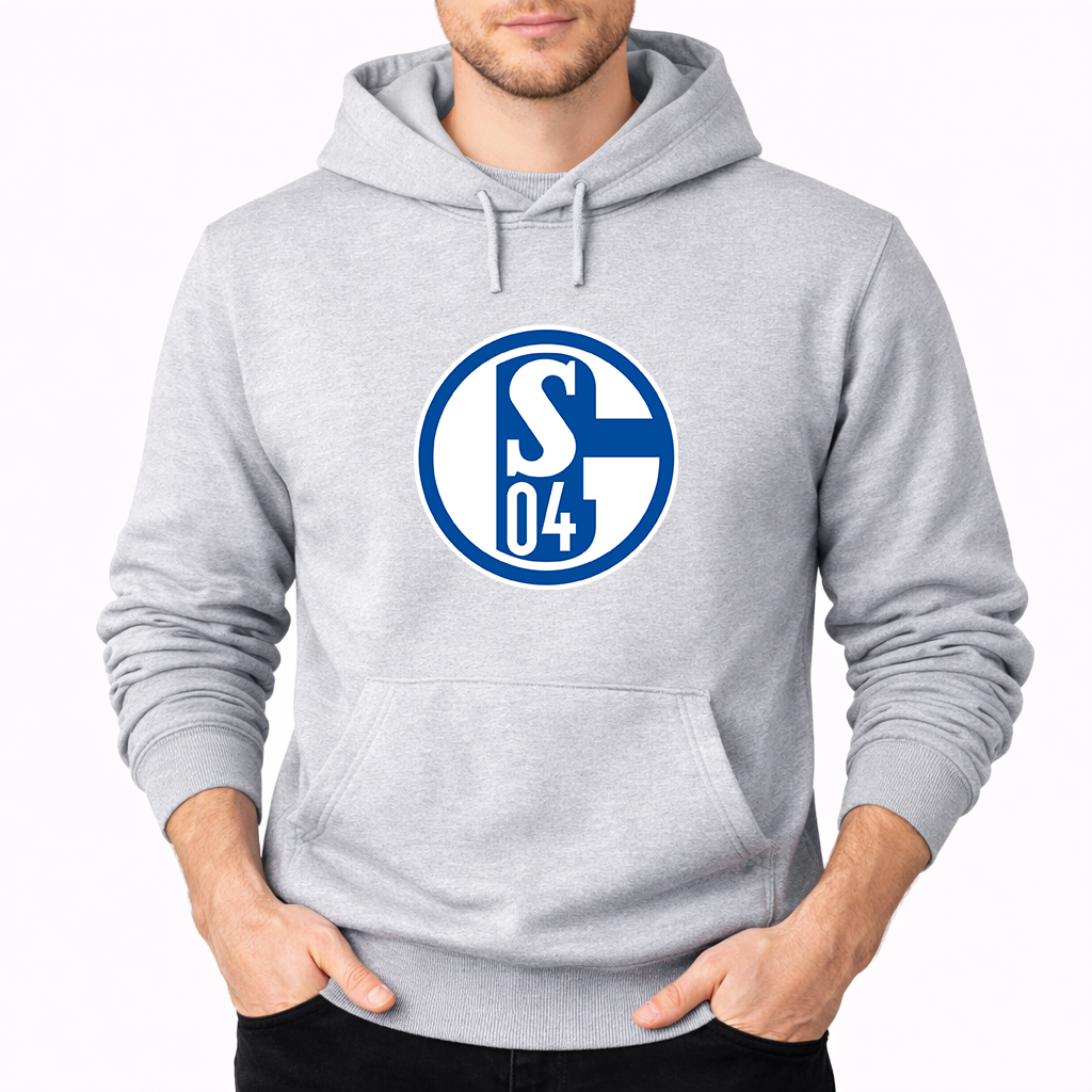 Men's Schalke 04 FC Pullover Hoodie