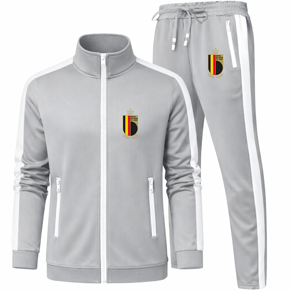 Men's Belgium National Soccer Team Logo Dri-Fit TrackSuit