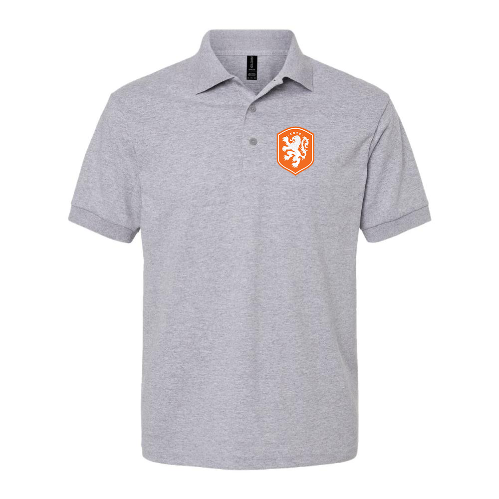 Men's Netherlands National Soccer Team Dry Blend Polo