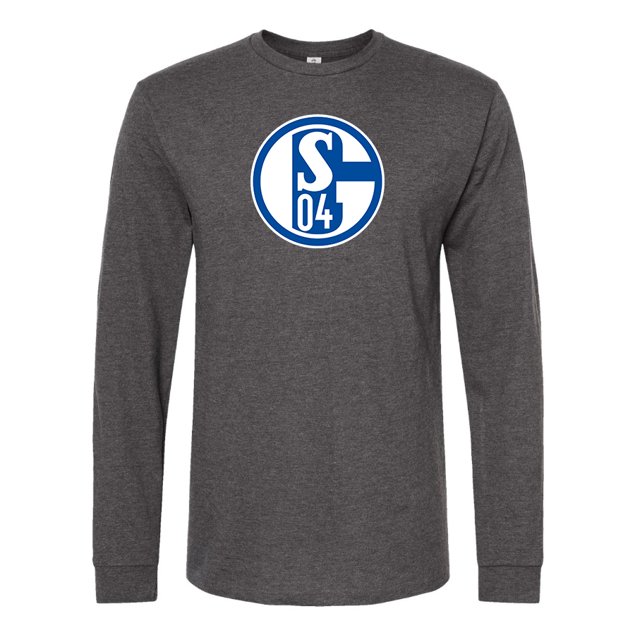 Men's Schalke 04 FC Long Sleeve T-Shirt