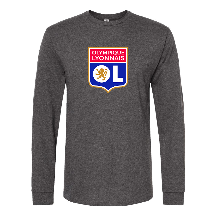 Men's Olympique Lyonnais FC Long Sleeve T-Shirt