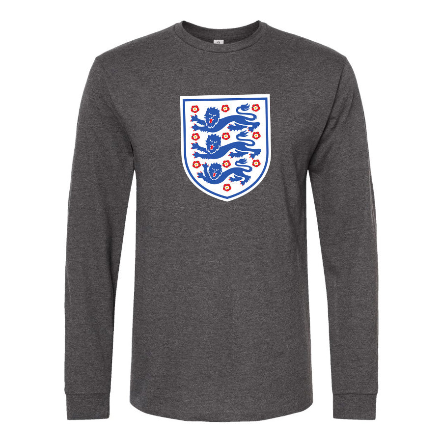 Men's England National Football Team Long Sleeve T-Shirt