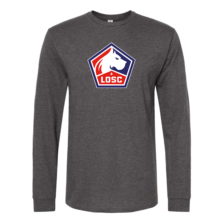 Men's Lille Olympique FC Long Sleeve T-Shirt