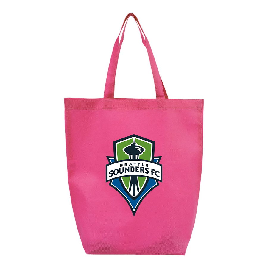 Seattle Sounders FC -  Q-Tees - Non-Woven Gusset Bottom Tote - Q1251