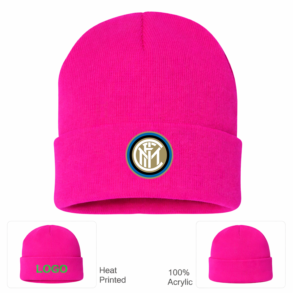Inter Milan Soccer Beanie Hat