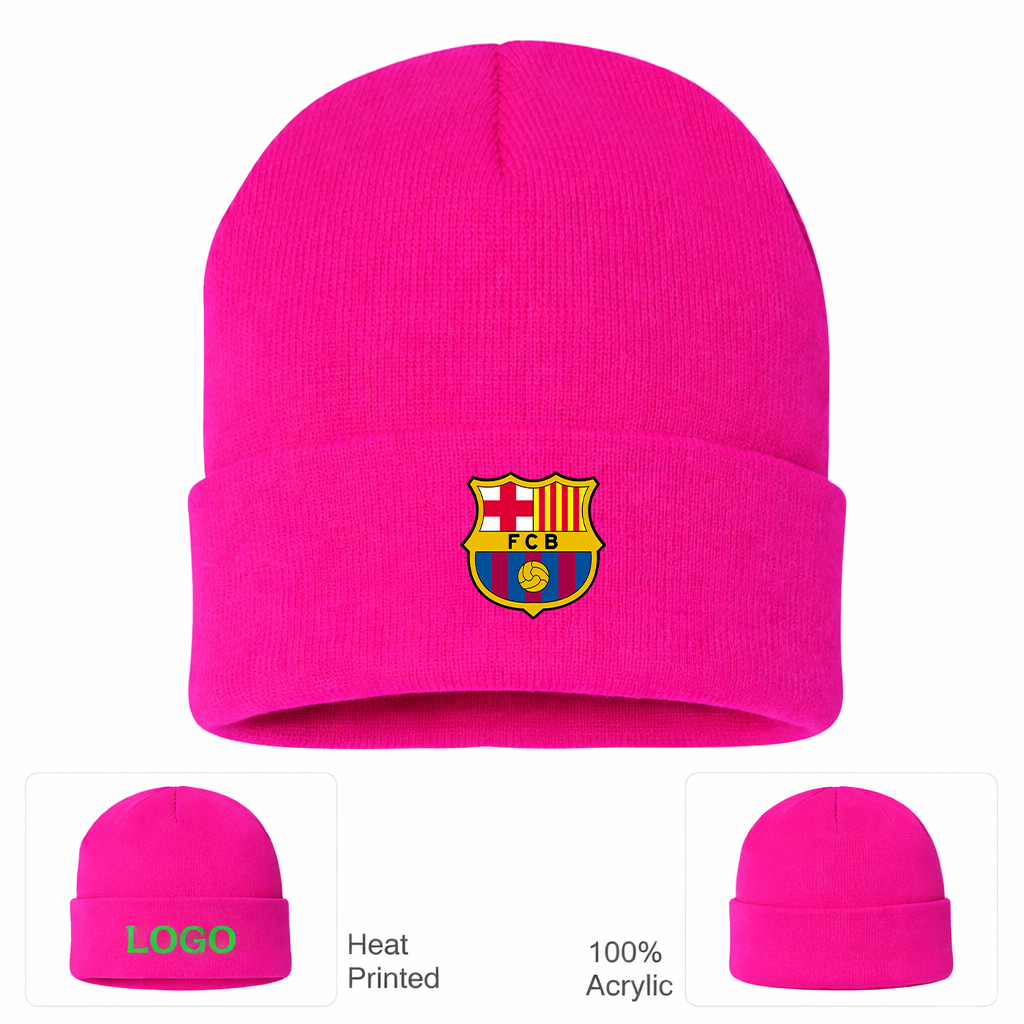F.C. Barcelona Soccer Beanie Hat