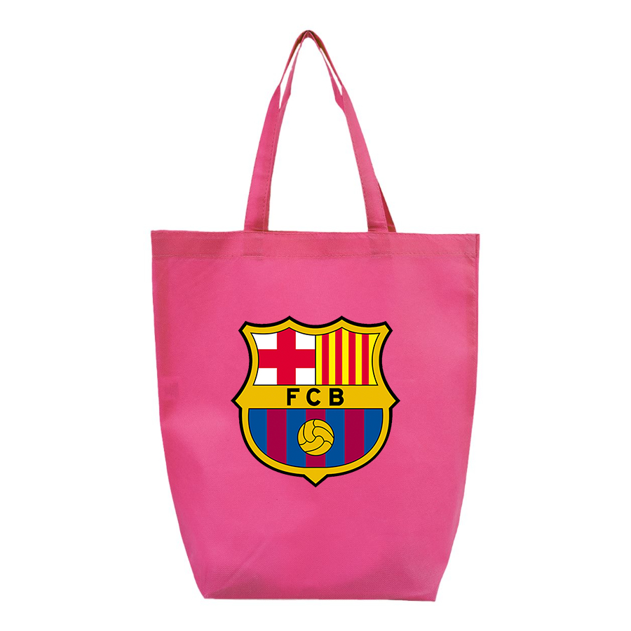 F.C. Barcelona Soccer - Q-Tees - Non-Woven Gusset Bottom Tote - Q1251