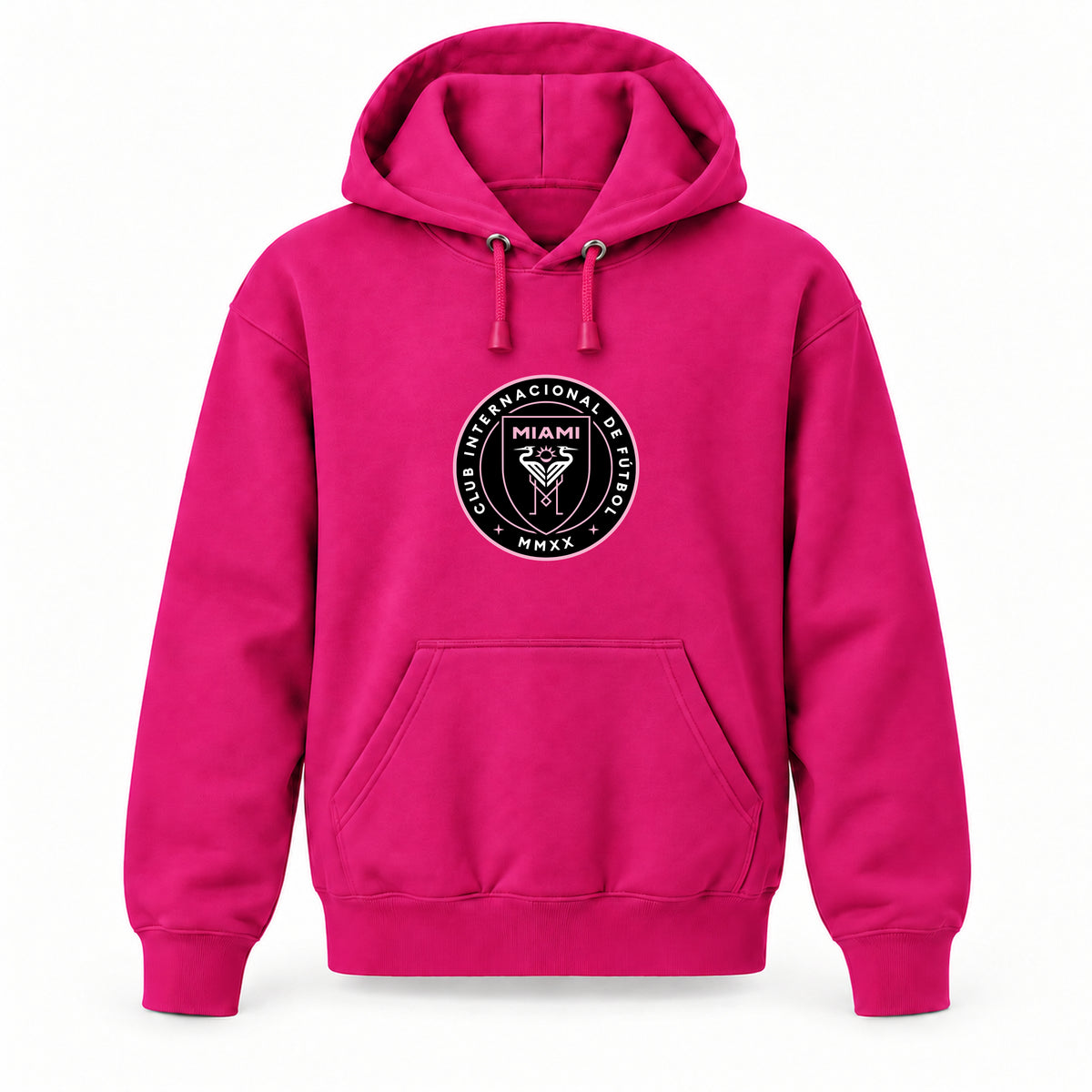 Inter Miami FC - Youth Large Hoodie (Ages 10–12) | Color: Hot Pink