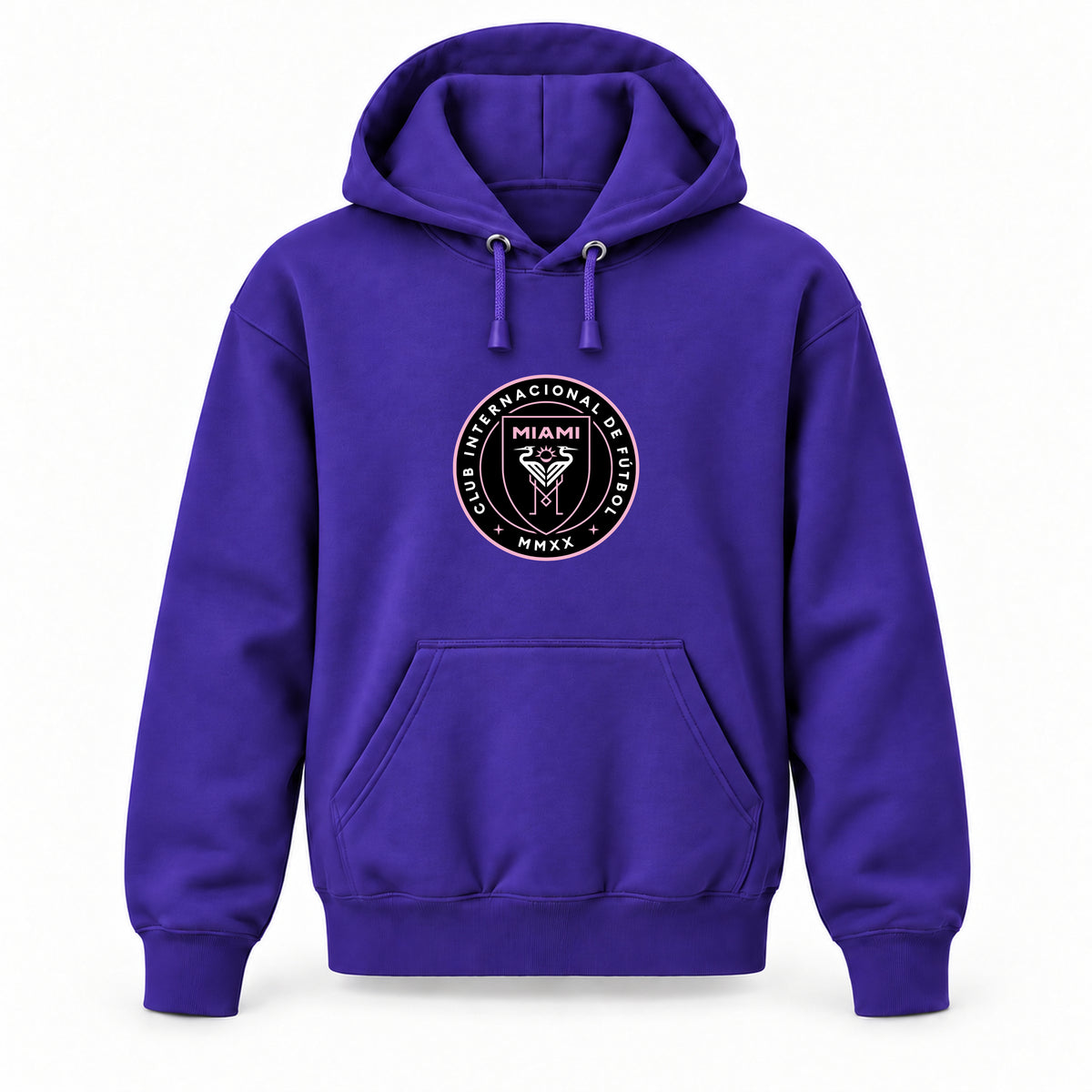 Inter Miami FC - Youth Large Hoodie (Ages 10–12) | Color: Purple